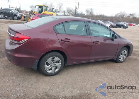 2014 Honda Civic Lx z USA, uszkodzony, nr VIN 2HGFB2F58EH550456